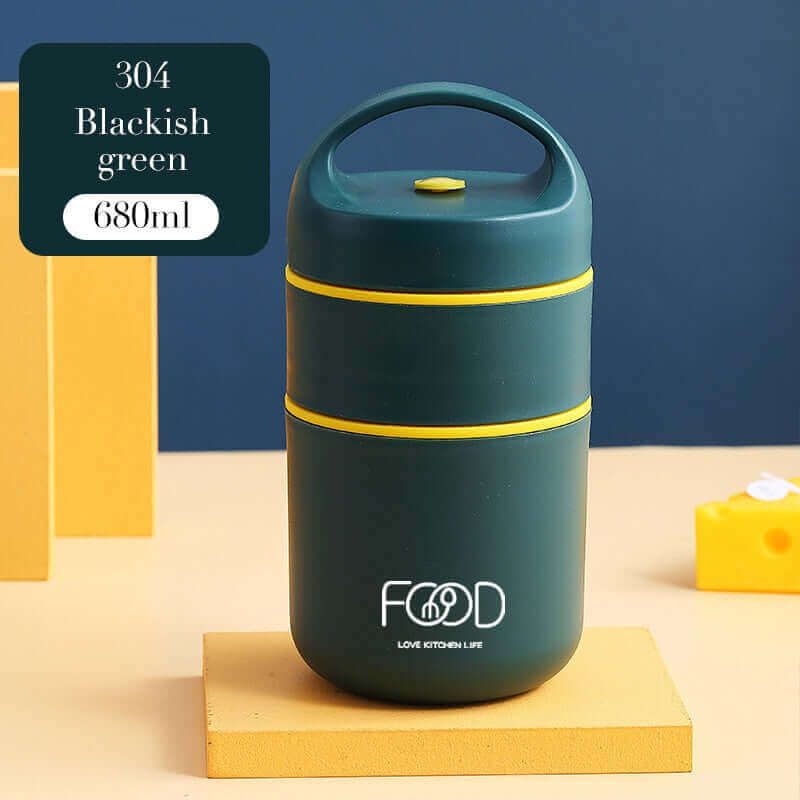 Insulated Stainless Steel Lunch Box