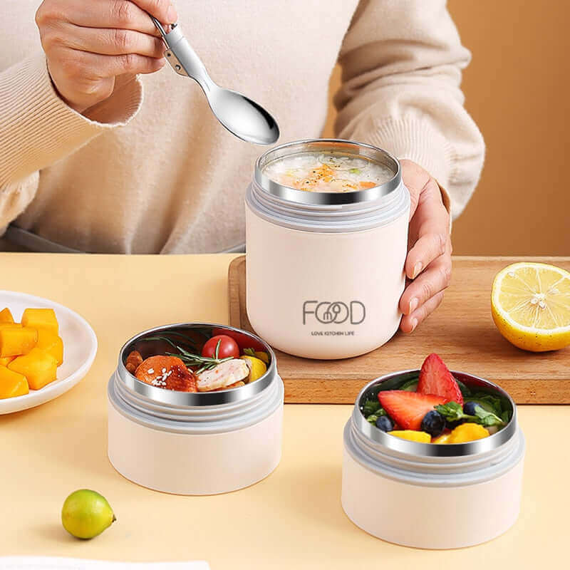 Insulated Stainless Steel Lunch Box