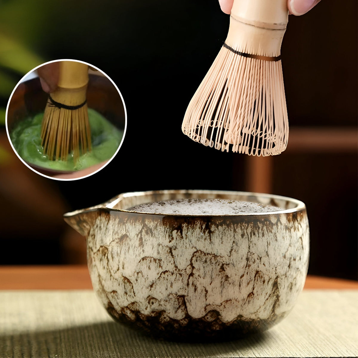 Japanese Matcha Tea Set – 6-Piece Ceremony Kit