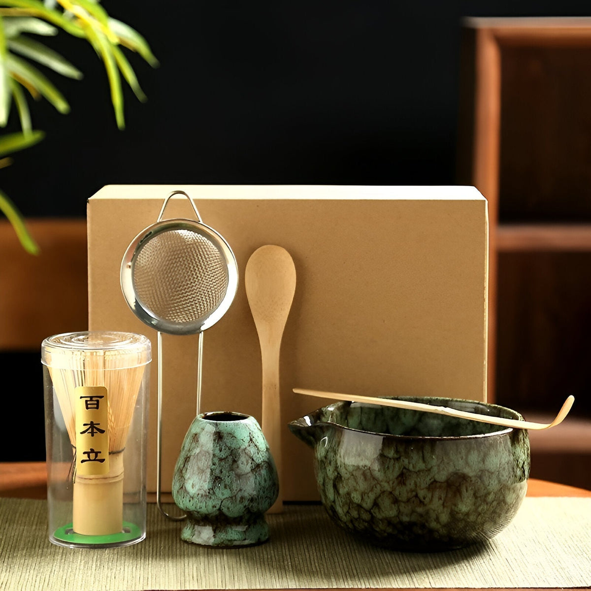 Japanese Matcha Tea Set – 6-Piece Ceremony Kit