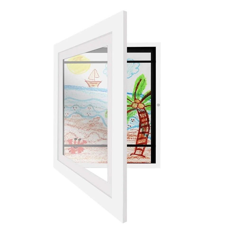 Kids Art Storage Frame – Display & Store Up to 150 Drawings