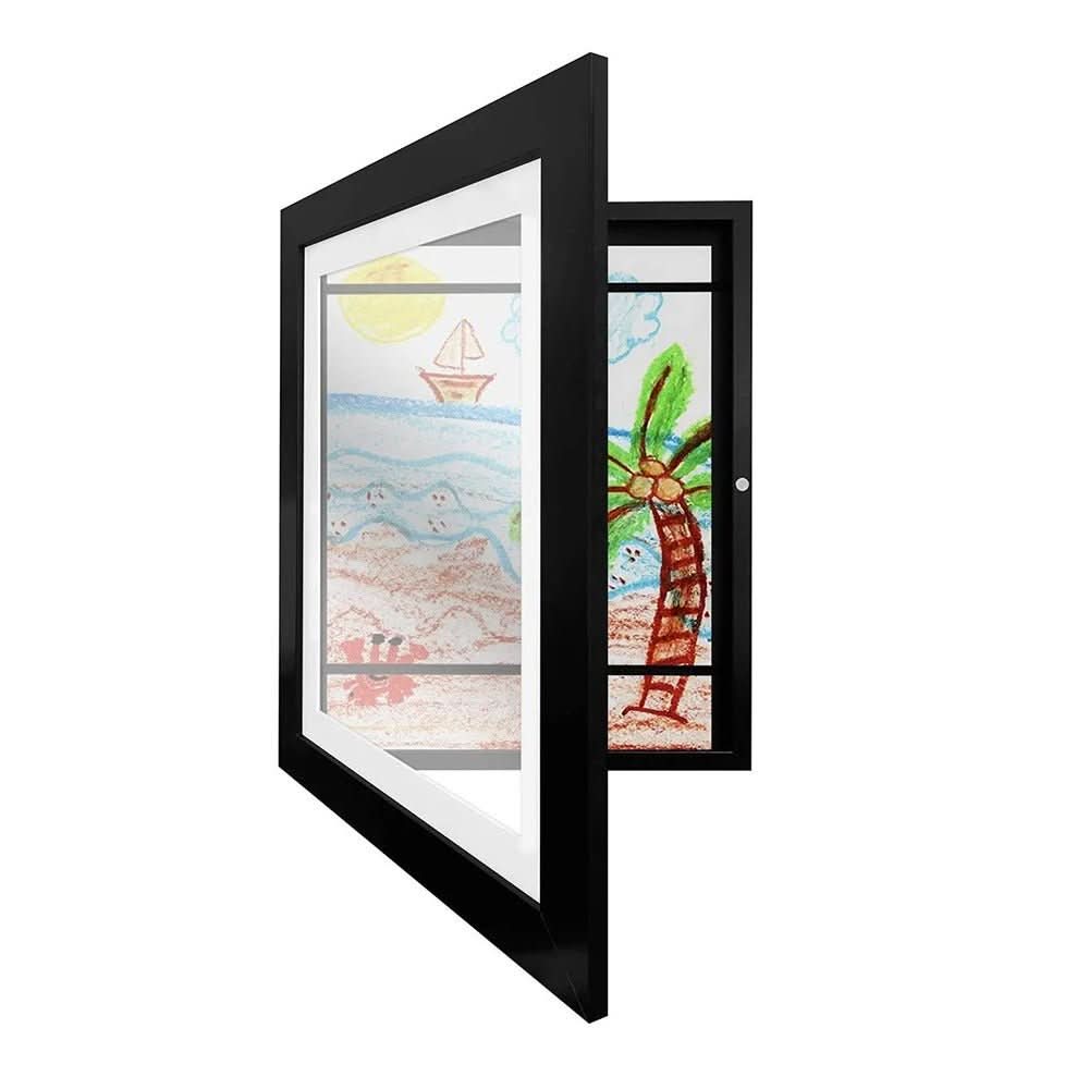 Kids Art Storage Frame – Display & Store Up to 150 Drawings