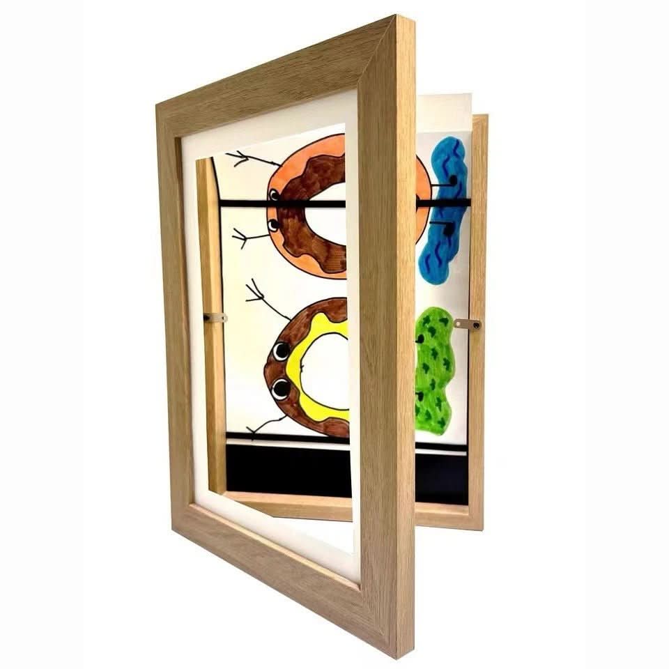 Kids Art Storage Frame – Display & Store Up to 150 Drawings