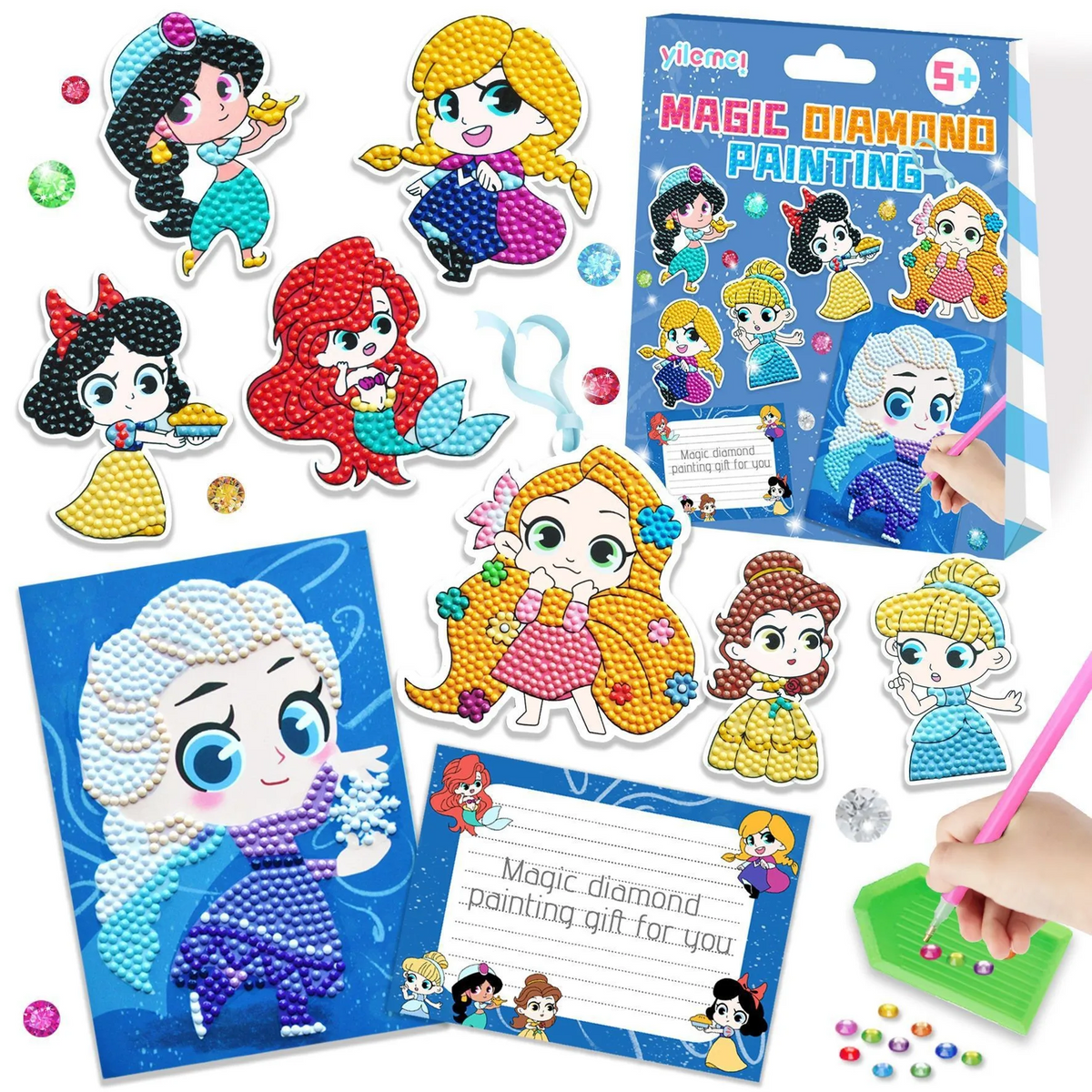 Kids' Diamond Painting Kit – Sparkling Creative Fun