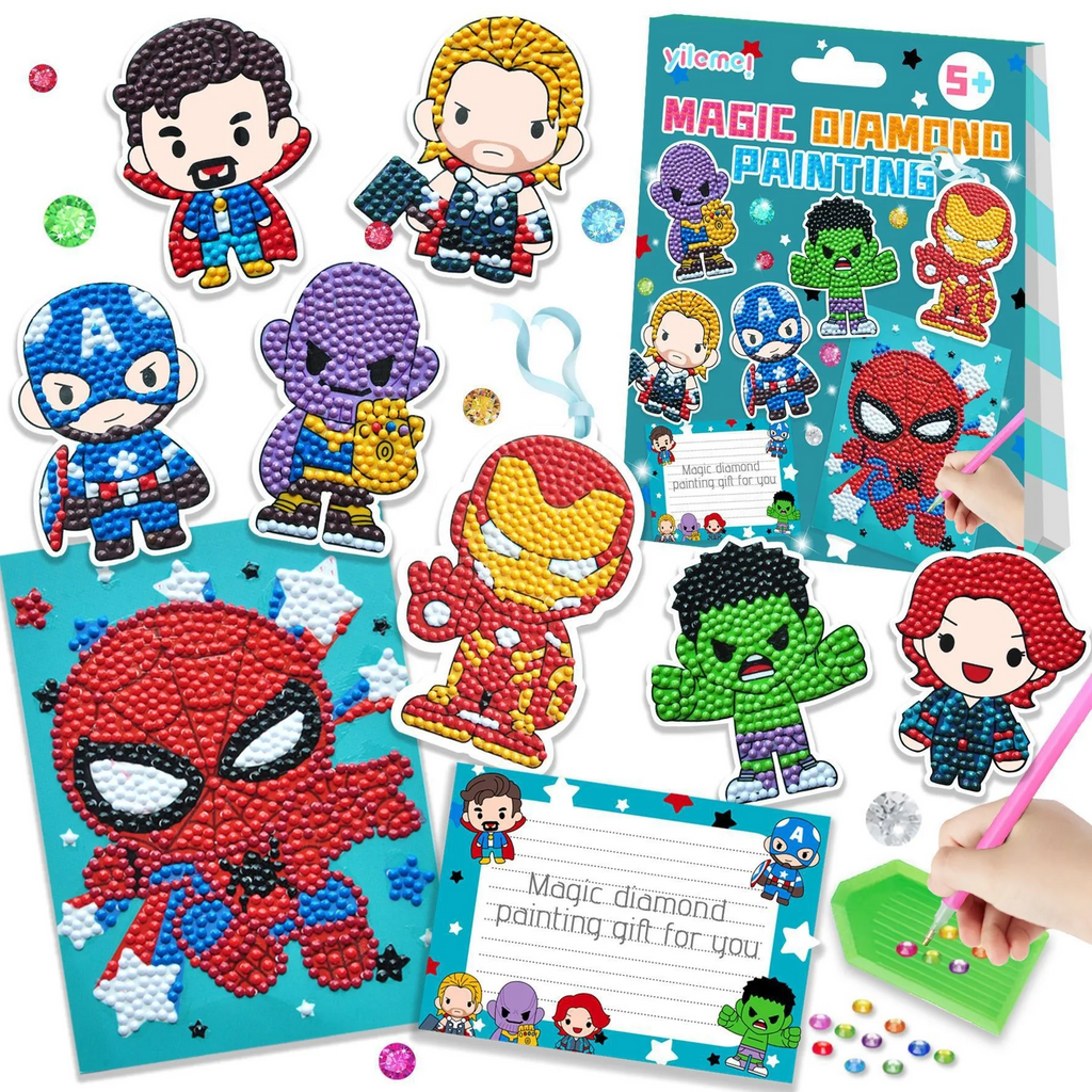 Kids' Diamond Painting Kit – Sparkling Creative Fun