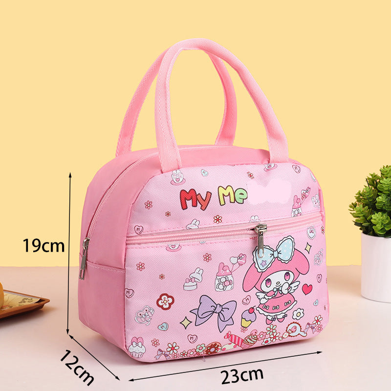 Kids' Insulated Lunch Box with Bear Design