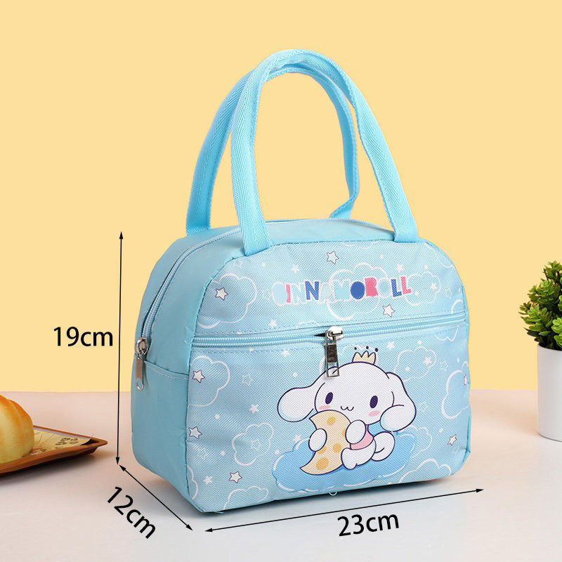 Kids' Insulated Lunch Box with Bear Design