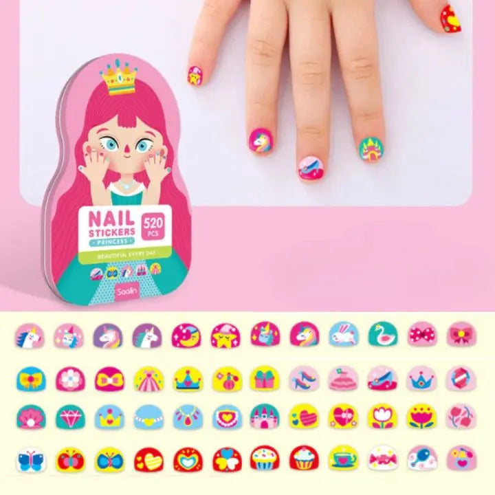 Kids Nail Sticker Set – Fun, Safe Nail Art