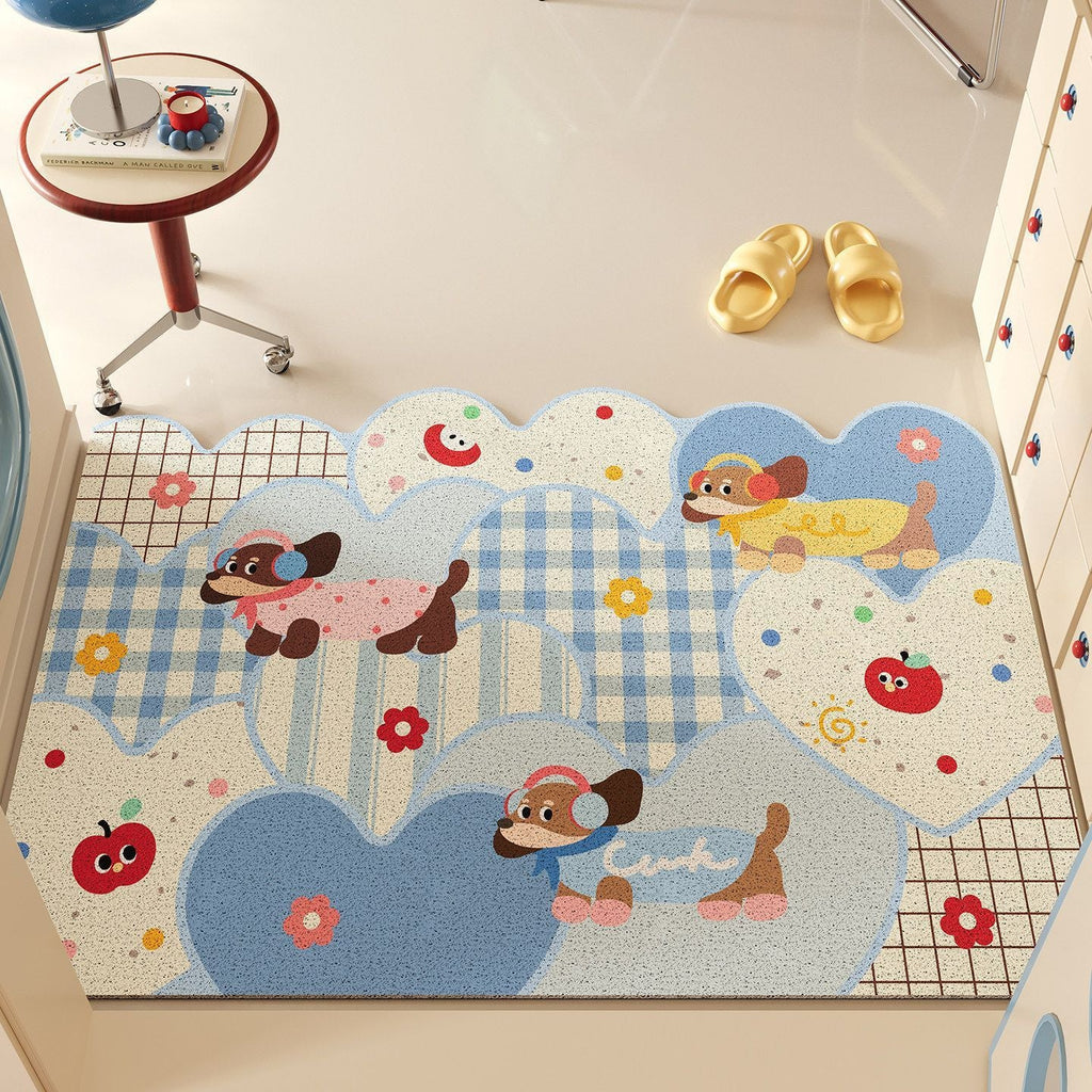Kids Playful Puppy Area Rug
