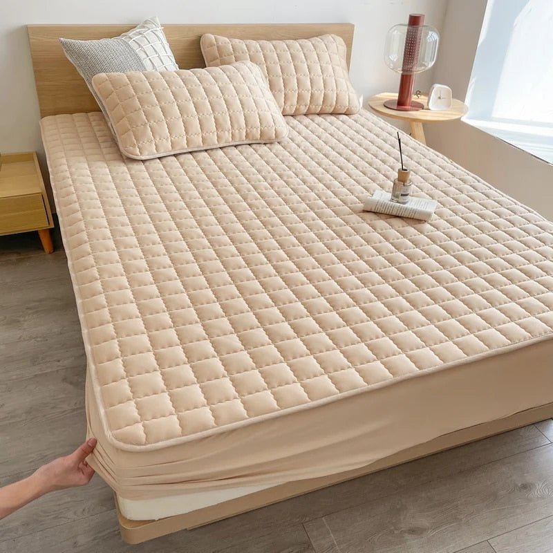 King Size Waterproof Mattress Protector – Soft, Breathable Cover for Ultimate Comfort
