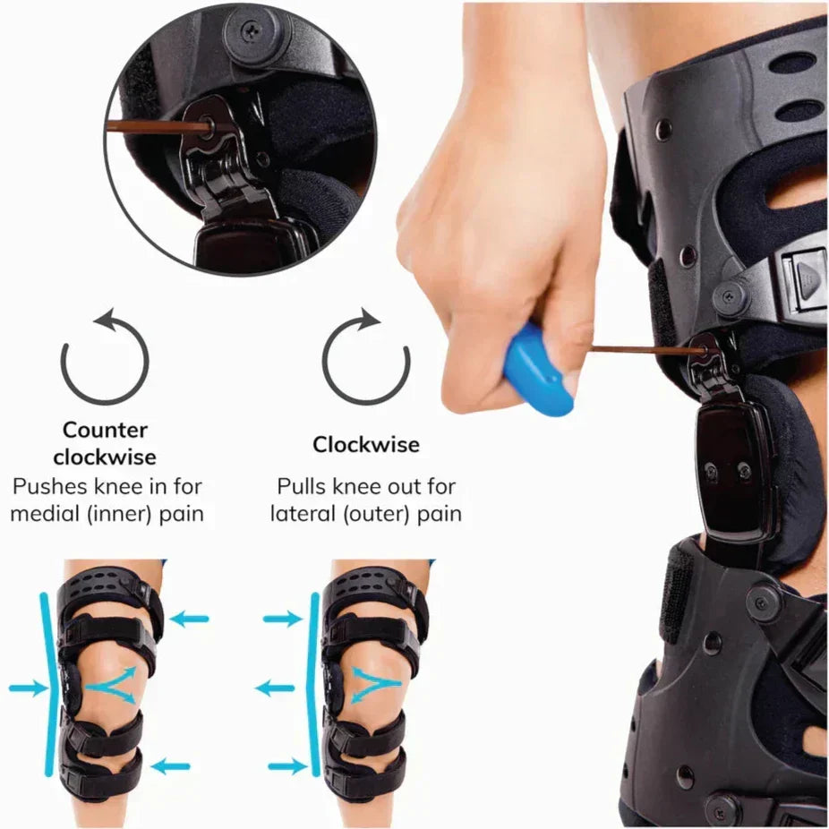 KneeEase Adjustable Knee Brace with Joint Support