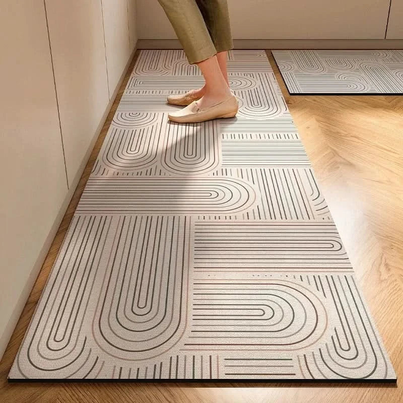 Koriva | Minimalist Non-Slip Kitchen Mat with Comfortable Cushion Support