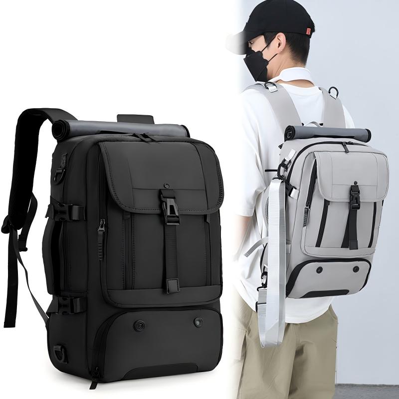 Large Capacity Travel Backpack with USB Charging Port