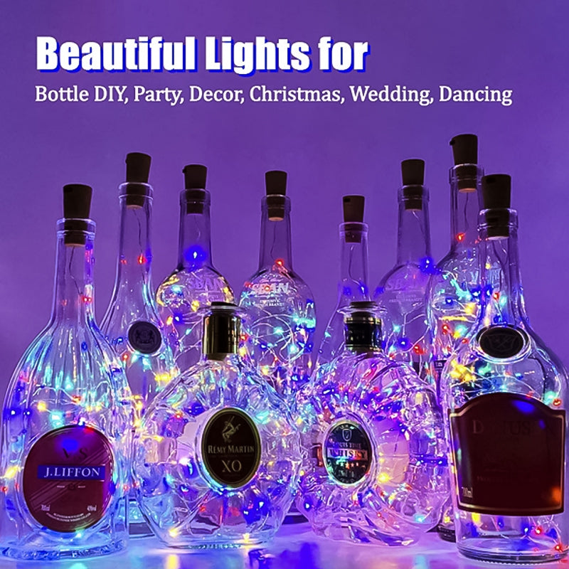 LED Bottle Light Cork Stopper – DIY Decor & Gift