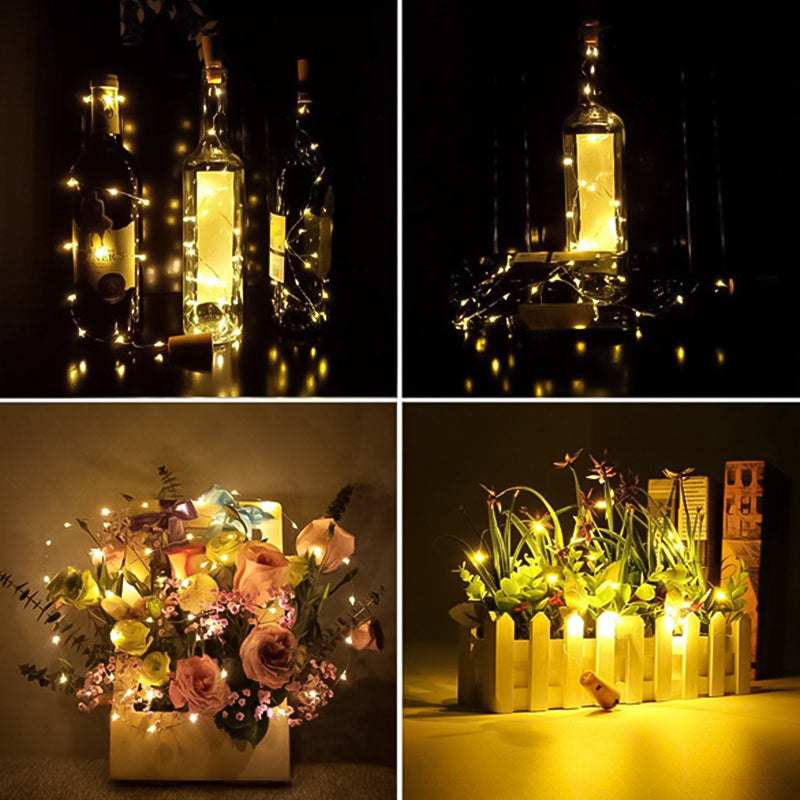 LED Bottle Light Cork Stopper – DIY Decor & Gift