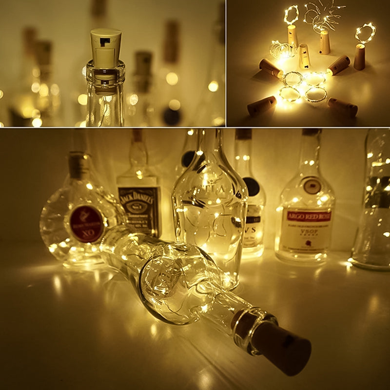 LED Bottle Light Cork Stopper – DIY Decor & Gift