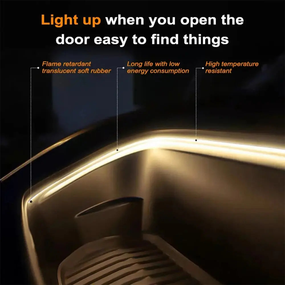 LED Light Strip for Trunk – Flexible, Waterproof Interior Lighting