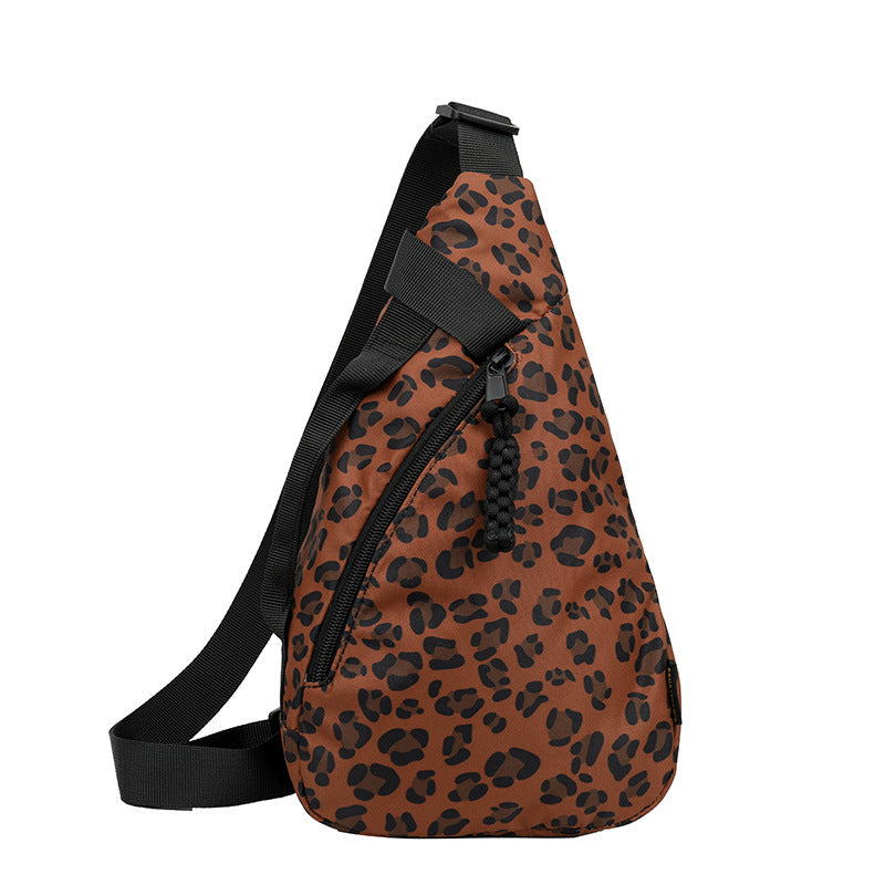 Leopard Print Crossbody Bag