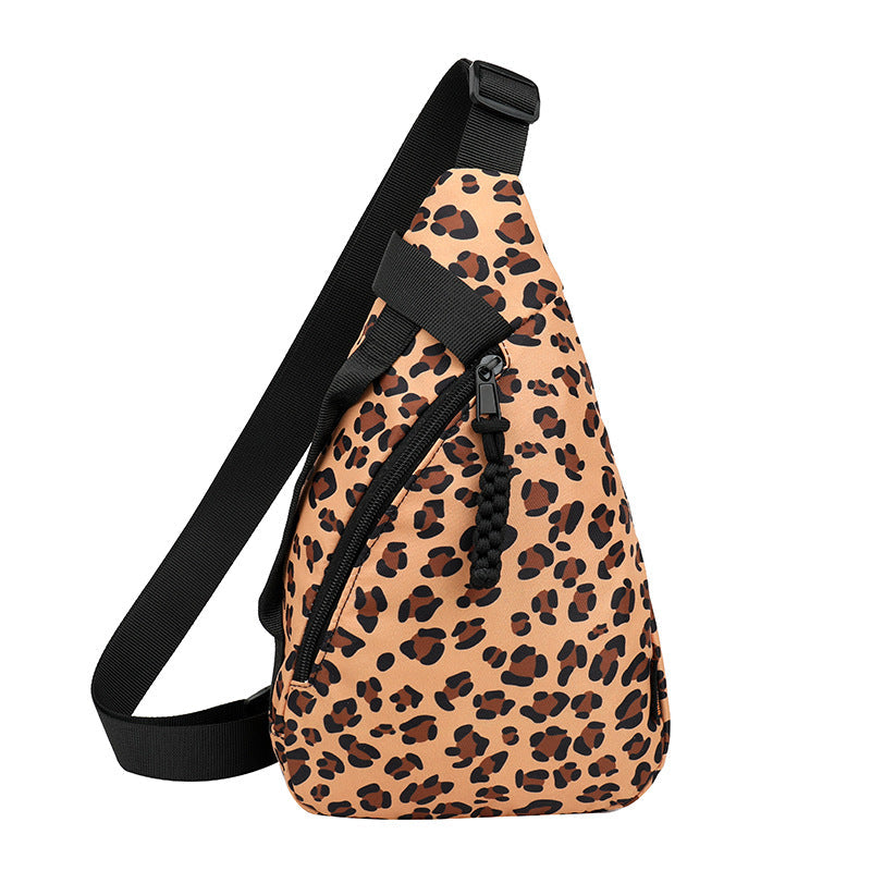 Leopard Print Crossbody Bag