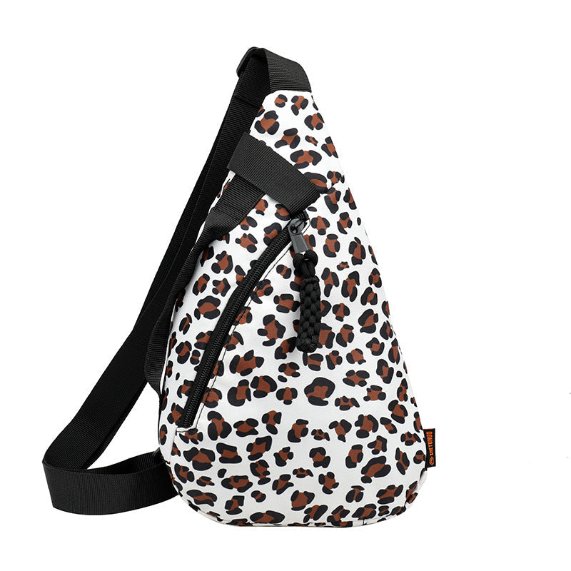 Leopard Print Crossbody Bag