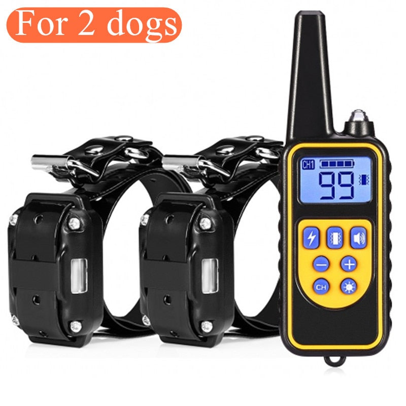 Long Range Waterproof Electric Dog Training Collar