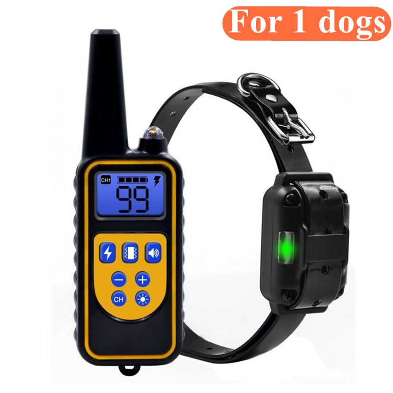 Long Range Waterproof Electric Dog Training Collar