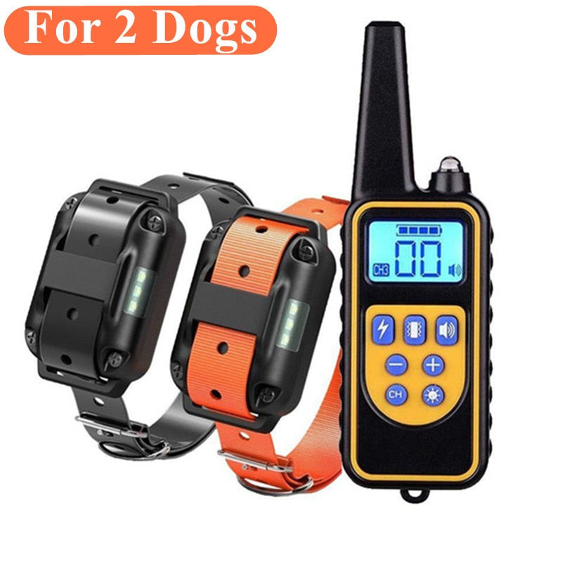 Long Range Waterproof Electric Dog Training Collar