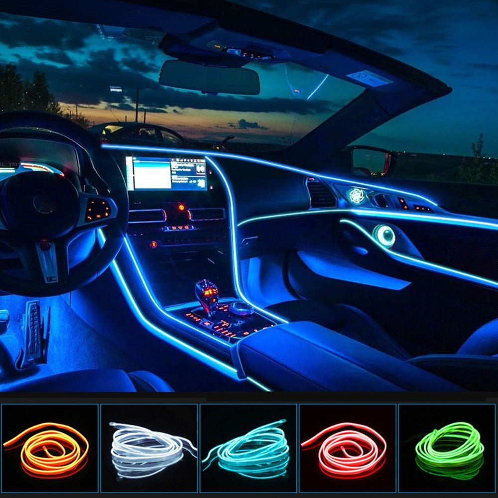 LumiRide LED Light Strip for Car Interiors
