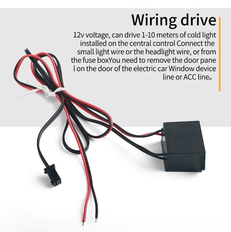 LumiRide LED Light Strip for Car Interiors