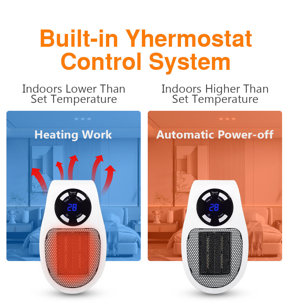 LuxaHeat Elegant Heater – Portable heater for comfortable warmth anywhere