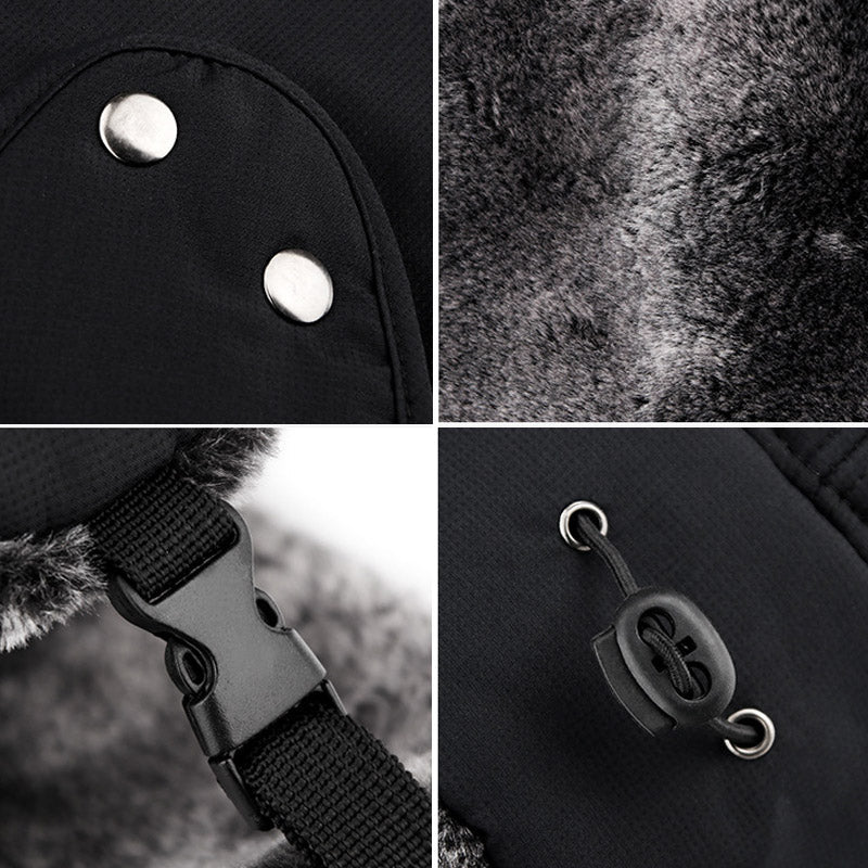 LuxGuard Windproof Beanie with Ear Protection