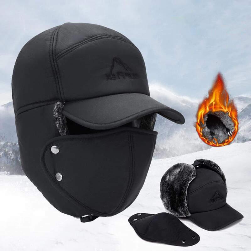 LuxGuard Windproof Beanie with Ear Protection