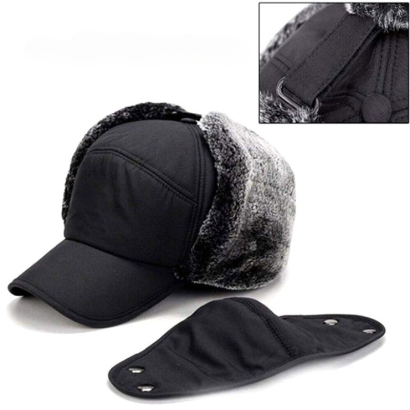LuxGuard Windproof Beanie with Ear Protection