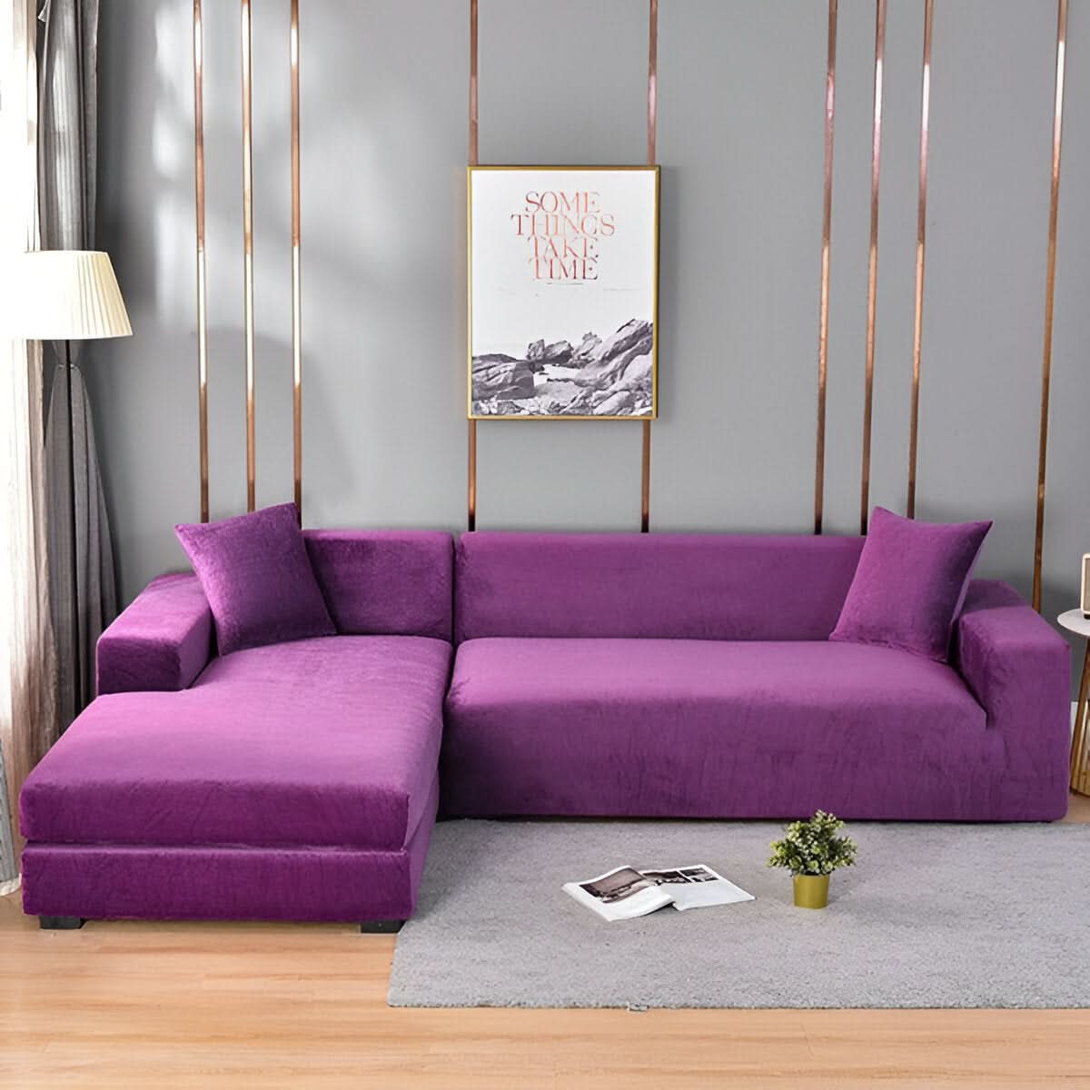 LuxuriFit Sofa Cover – Elegant Protection with Ultimate Comfort