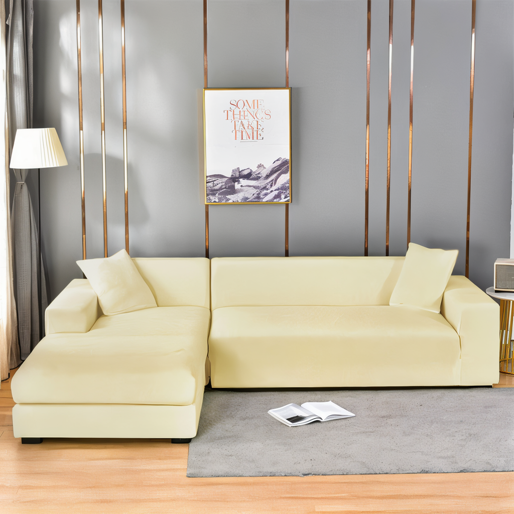 LuxuriFit Sofa Cover – Elegant Protection with Ultimate Comfort