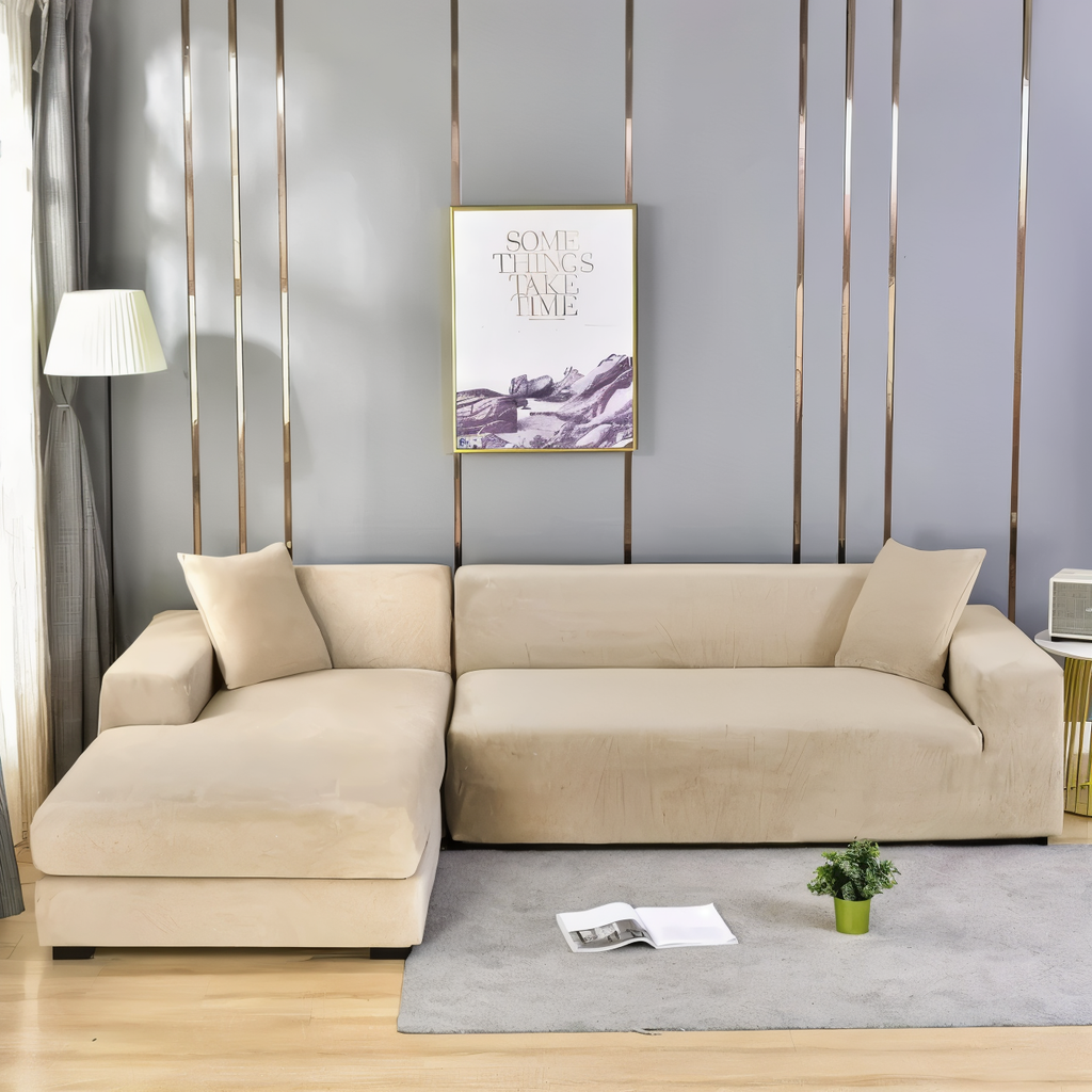 LuxuriFit Sofa Cover – Elegant Protection with Ultimate Comfort