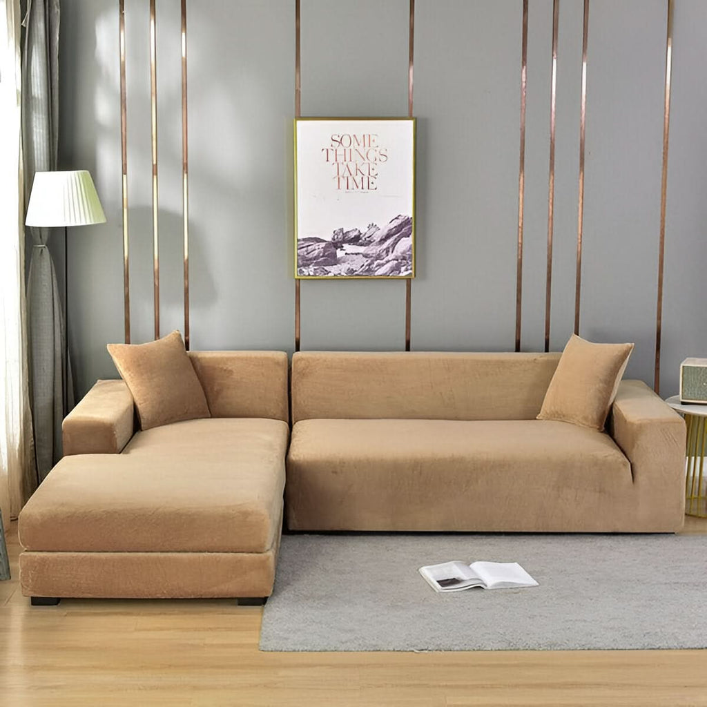 LuxuriFit Sofa Cover – Elegant Protection with Ultimate Comfort