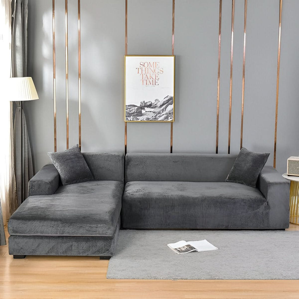 LuxuriFit Sofa Cover – Elegant Protection with Ultimate Comfort