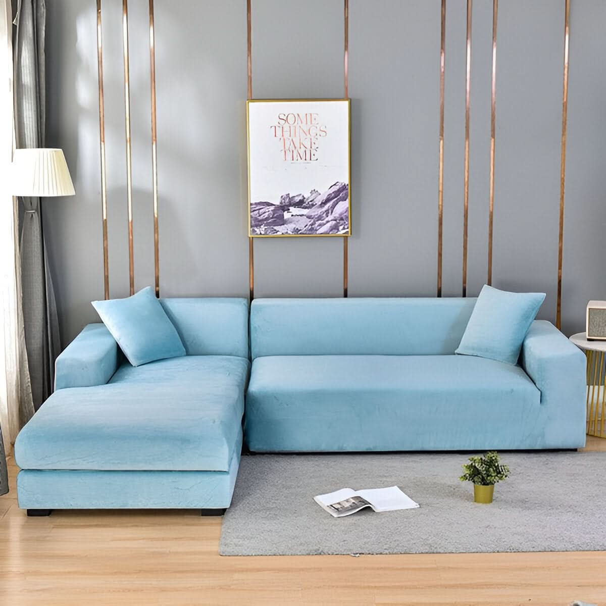 LuxuriFit Sofa Cover – Elegant Protection with Ultimate Comfort