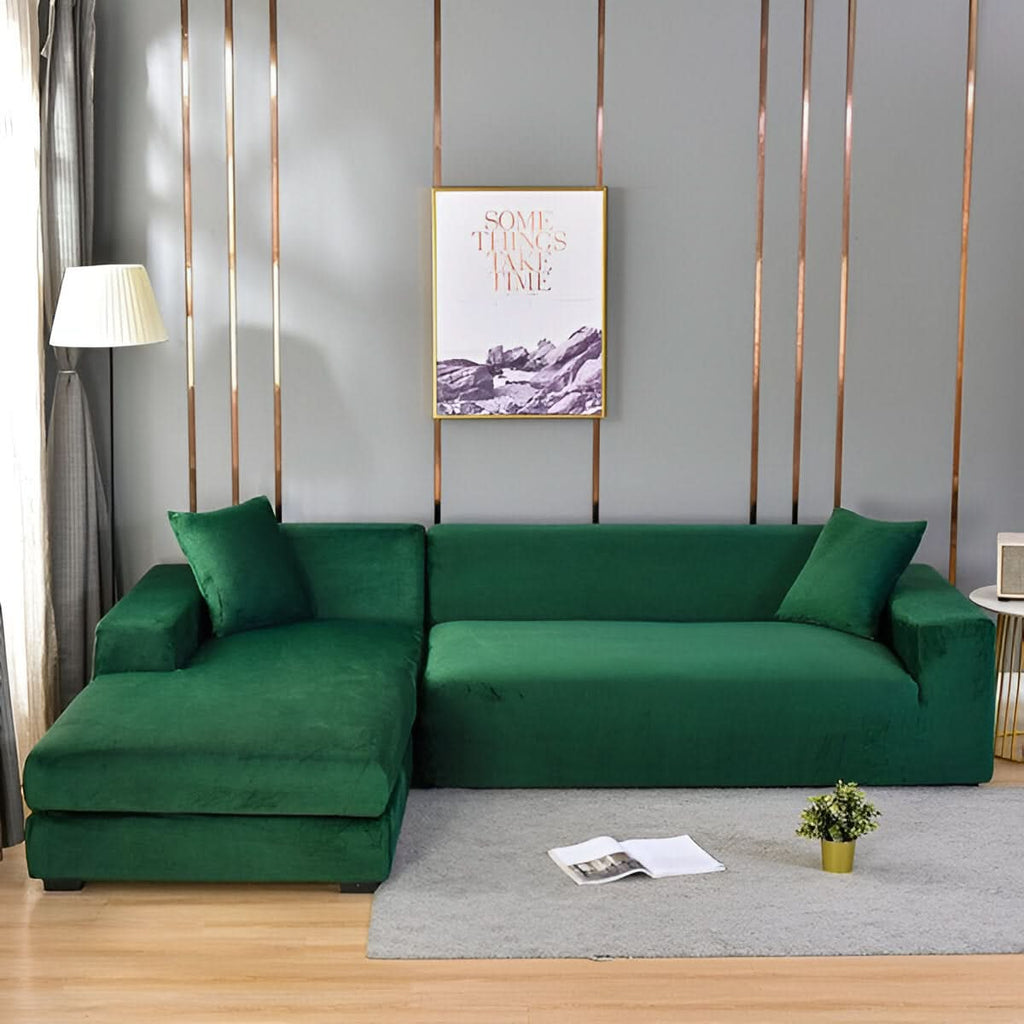 LuxuriFit Sofa Cover – Elegant Protection with Ultimate Comfort