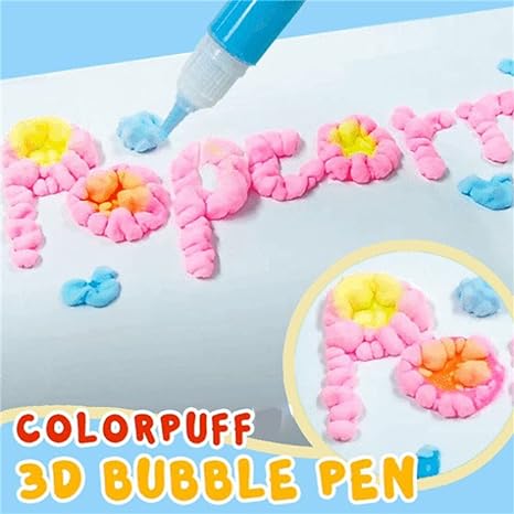 Magic Pen – Draw 3D with One Stroke! DIY Bubble Magic Drawing Pens