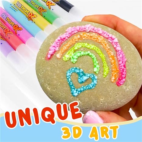 Magic Pen – Draw 3D with One Stroke! DIY Bubble Magic Drawing Pens