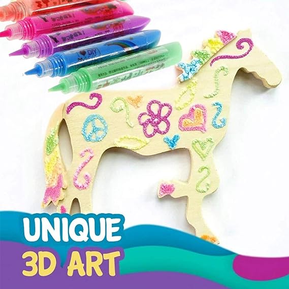 Magic Pen – Draw 3D with One Stroke! DIY Bubble Magic Drawing Pens