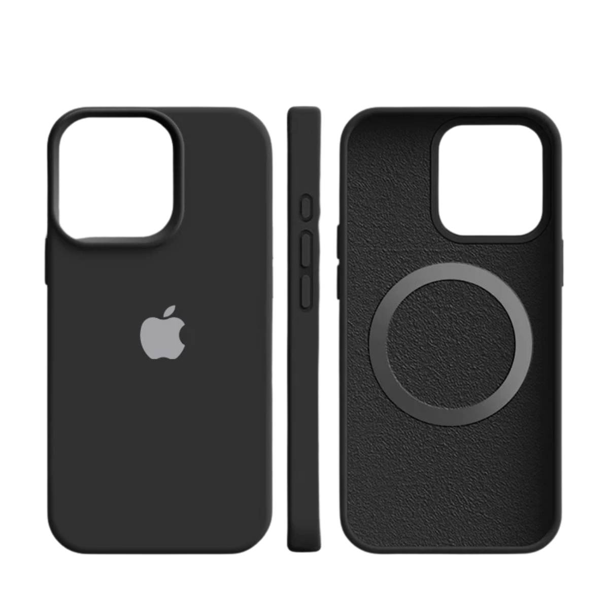 Magnetic Silicone iPhone Case - Soft Touch & MagSafe Compatible