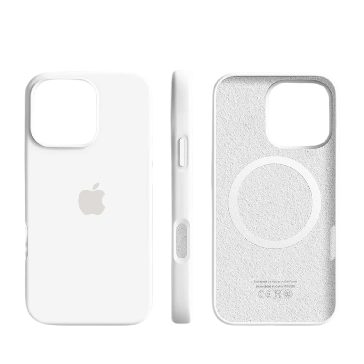 Magnetic Silicone iPhone Case - Soft Touch & MagSafe Compatible