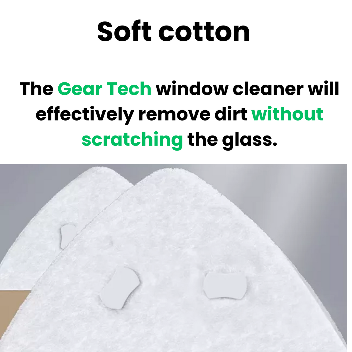 Magnetic Window Cleaner, Double-Sided for 3–8 mm Glass, Streak-Free