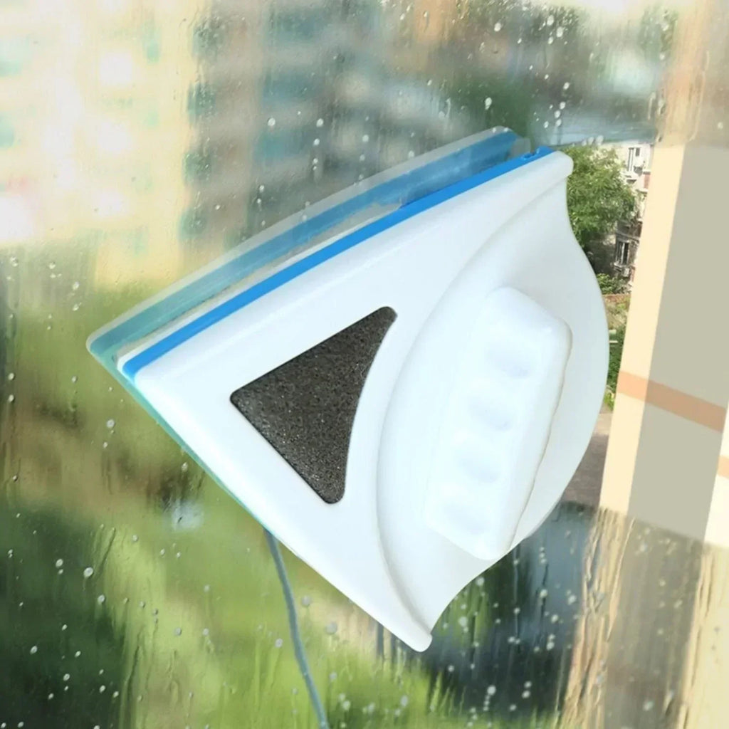 Magnetic Window Cleaner, Double-Sided for 3–8 mm Glass, Streak-Free