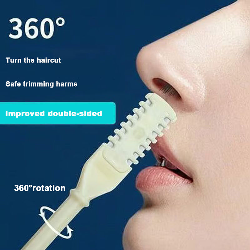 Manual Nose Hair Trimmer – Dual-Ended Grooming Tool