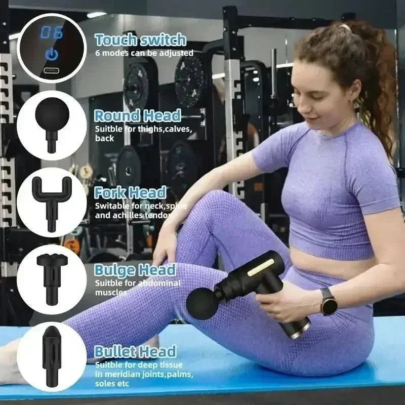 Massage Gun for Targeted Muscle Relaxation & Recovery