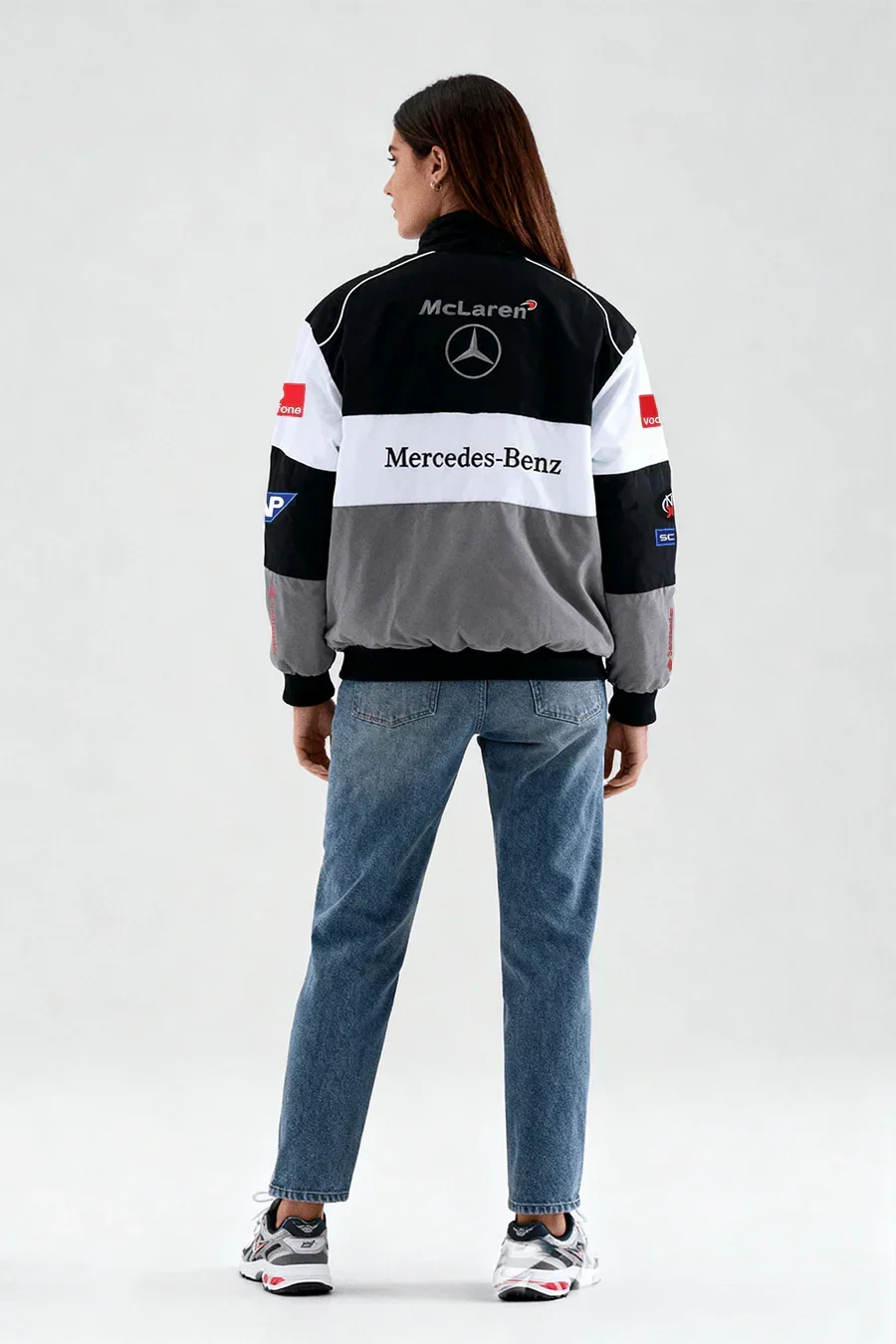 McLaren F1 × Mercedes-Benz Vintage Racing Jacket – Unisex – Retro